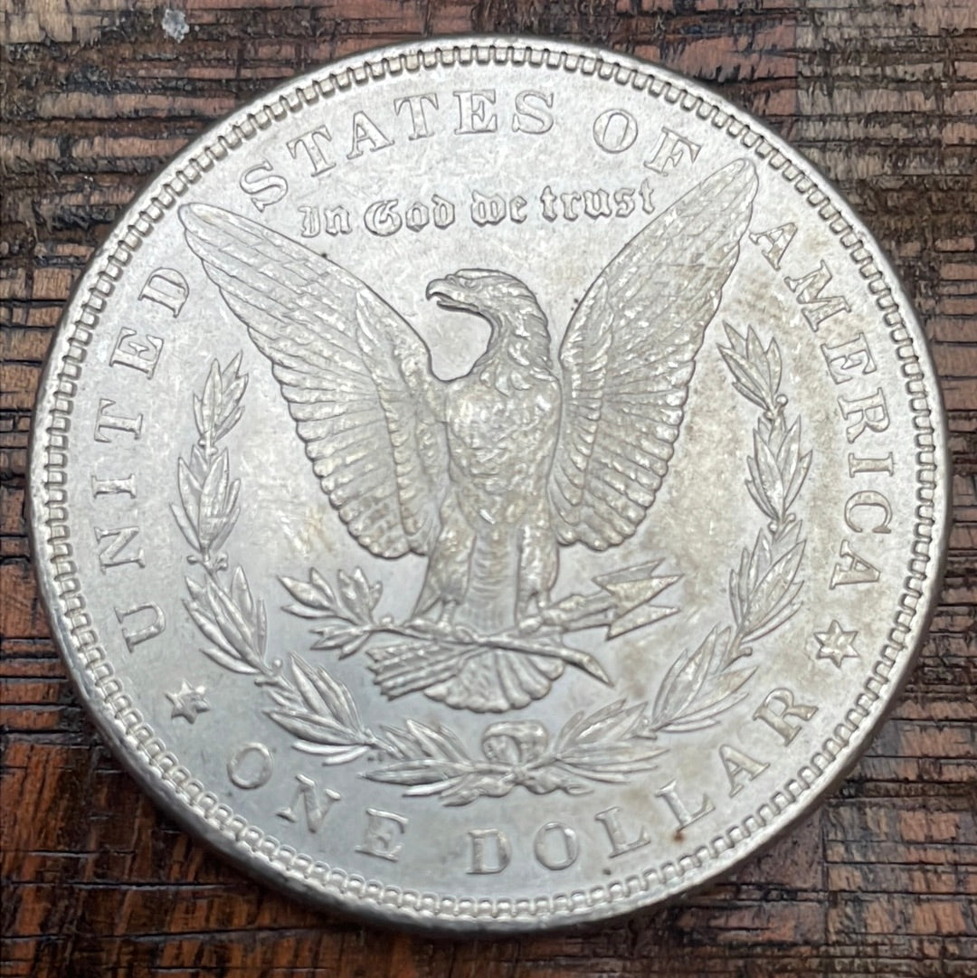1884 $1 US Morgan Silver Dollar