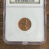 1961-D 1c US Lincoln Memorial Cent NGC MS66 RD