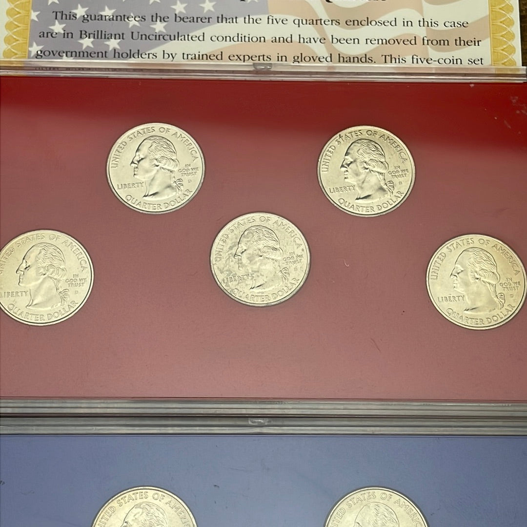 2004 State Quarter Collection, 2 SET, Philadelphia and Denver Mint