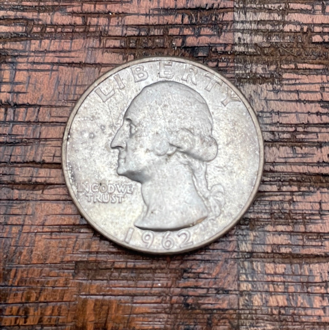 1962-D 25c US Washington Quarter