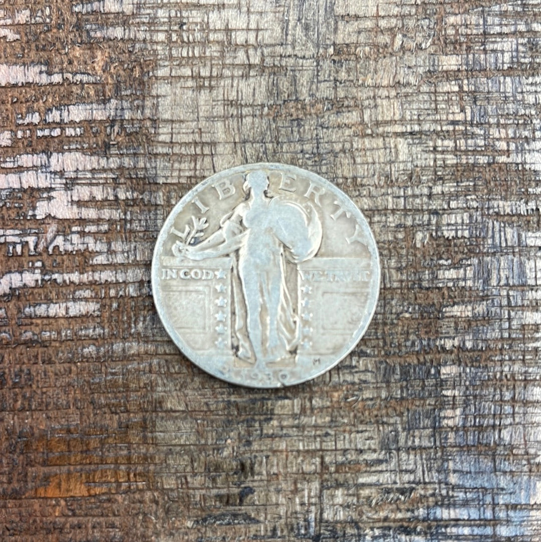 1930 25C US Standing Liberty Quarter
