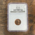1961-D 1c US Lincoln Memorial Cent NGC MS66 RD