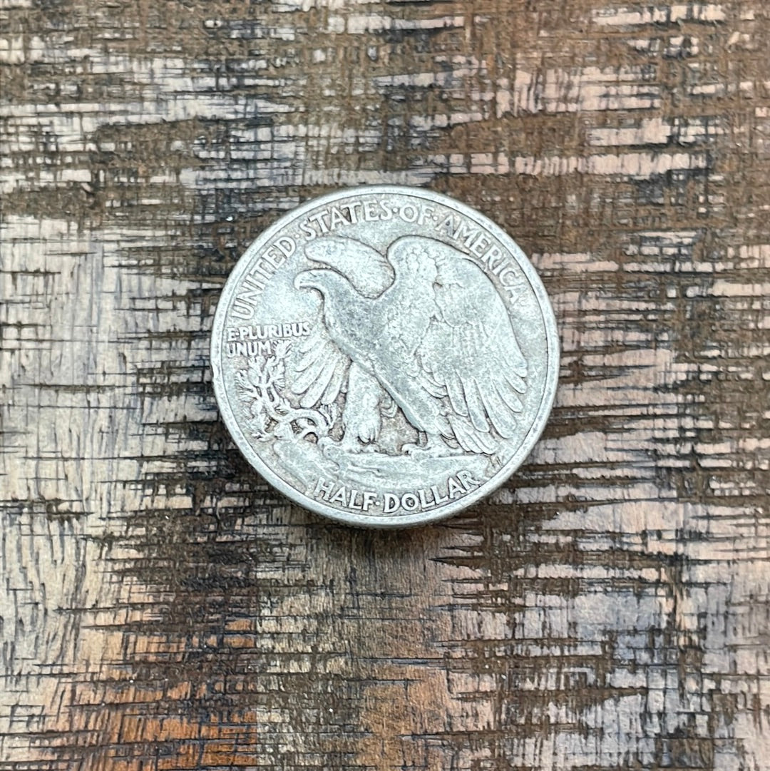 1942 50C US Walking Liberty Half Dollar
