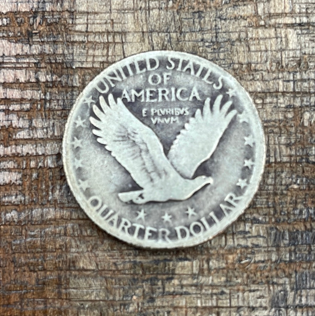 1928-D 25c. US Standing Liberty Quarter