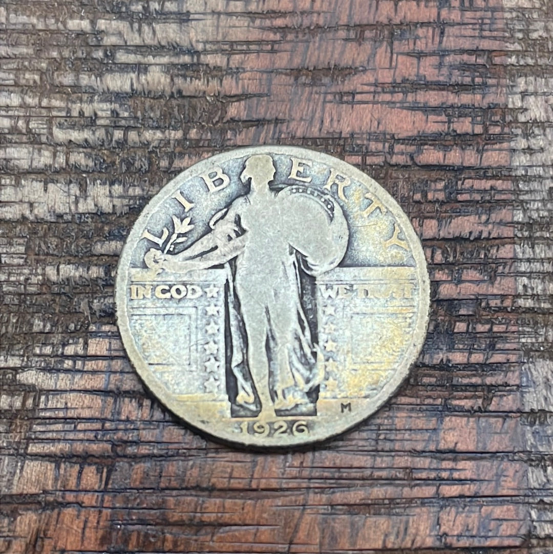 1926 25C US Standing Liberty Quarter