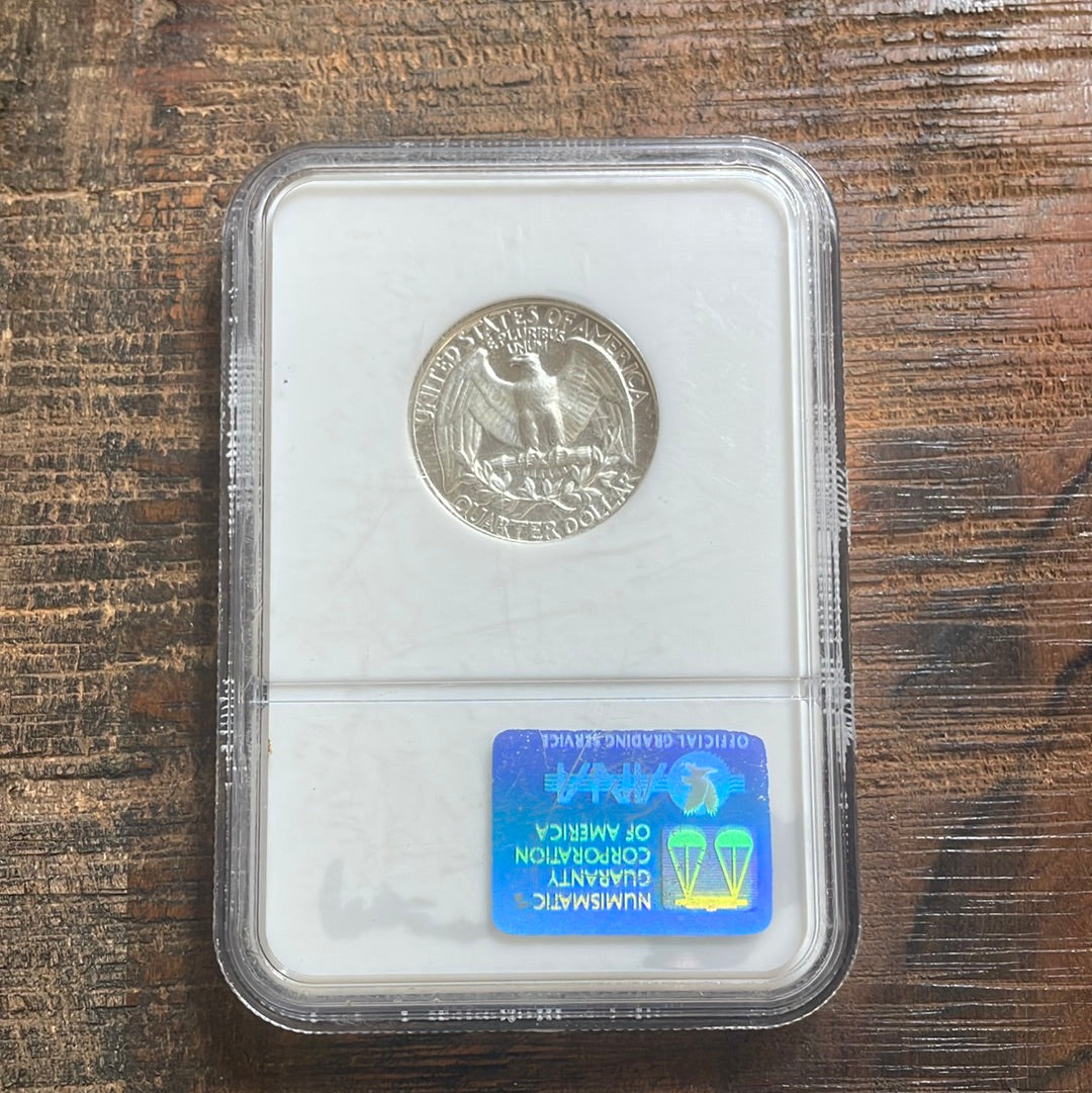 1961 25c US Silver Washington Quarter NGC PF 68 Cameo