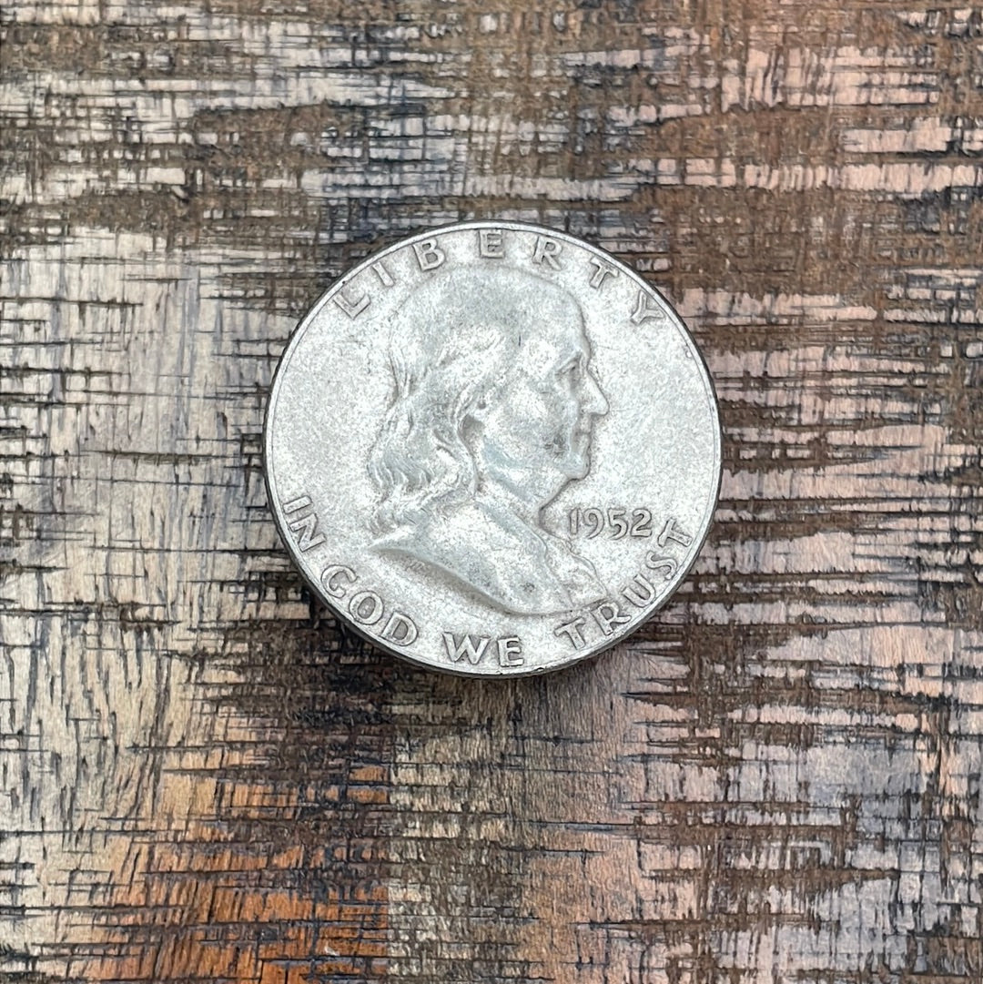 1952 50C US Franklin Half Dollar