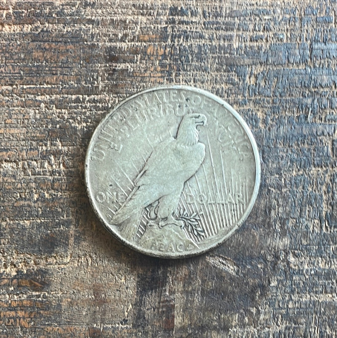 1921 $1 US Silver Peace Dollar KEY DATE
