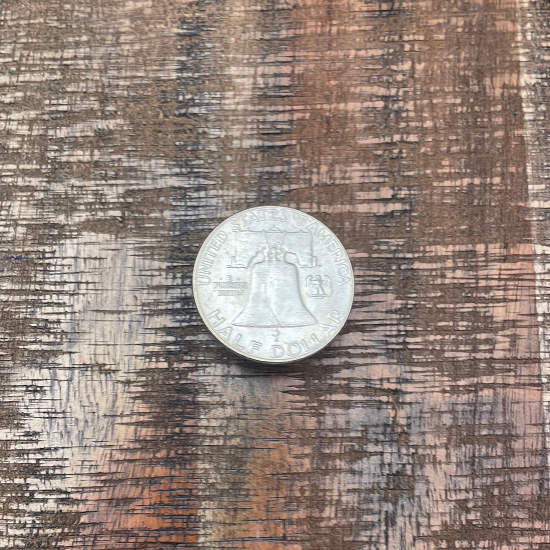 1963-D 50C US Franklin Half Dollar
