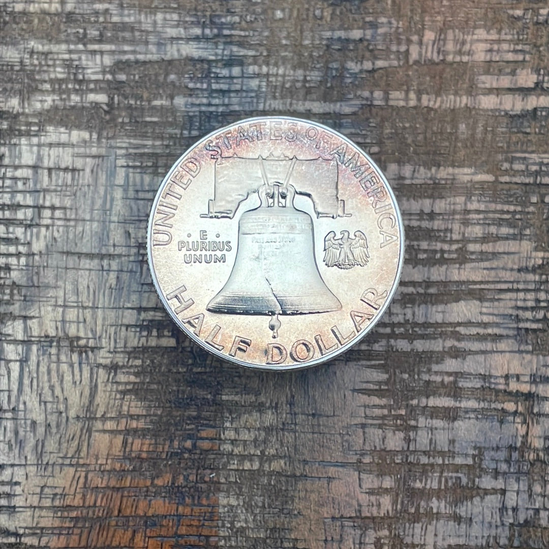 1961 50C US Franklin Half Dollar Proof