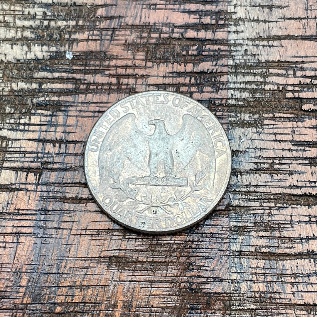 1964-D 25c US Washington Quarter