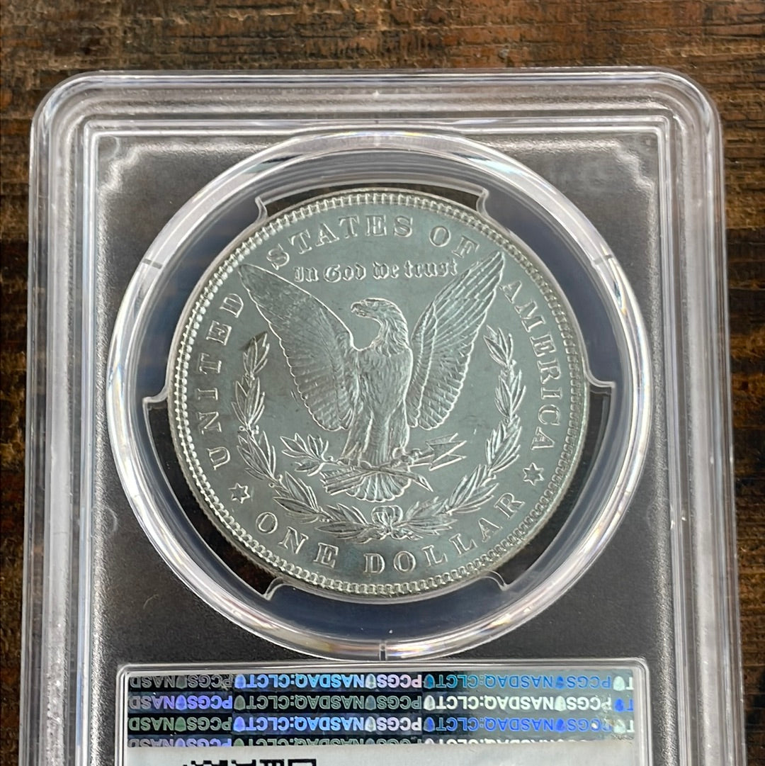 1885  $1 US Morgan Silver Dollar PCGS MS65