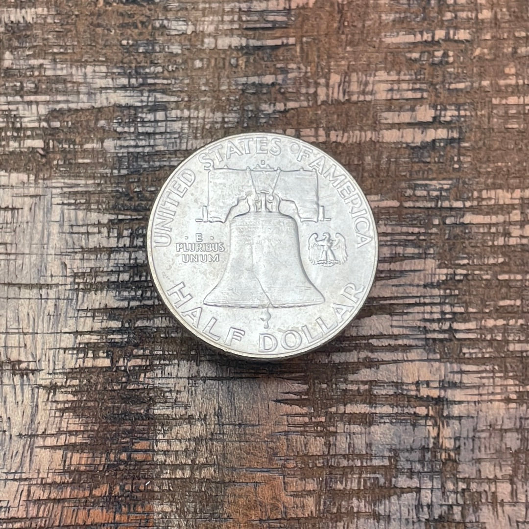1963-D 50C US Franklin Half Dollar
