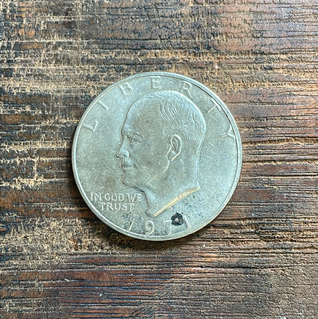 1971-S $1 US Eisenhower Dollar 40% Silver