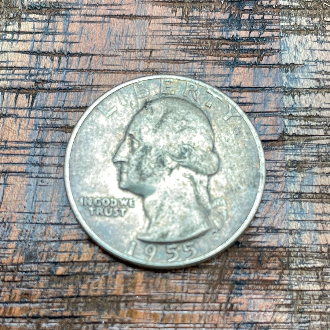1955 25c US Washington Quarter