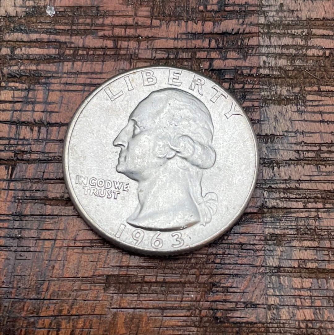 1963 25c US Washington Quarter