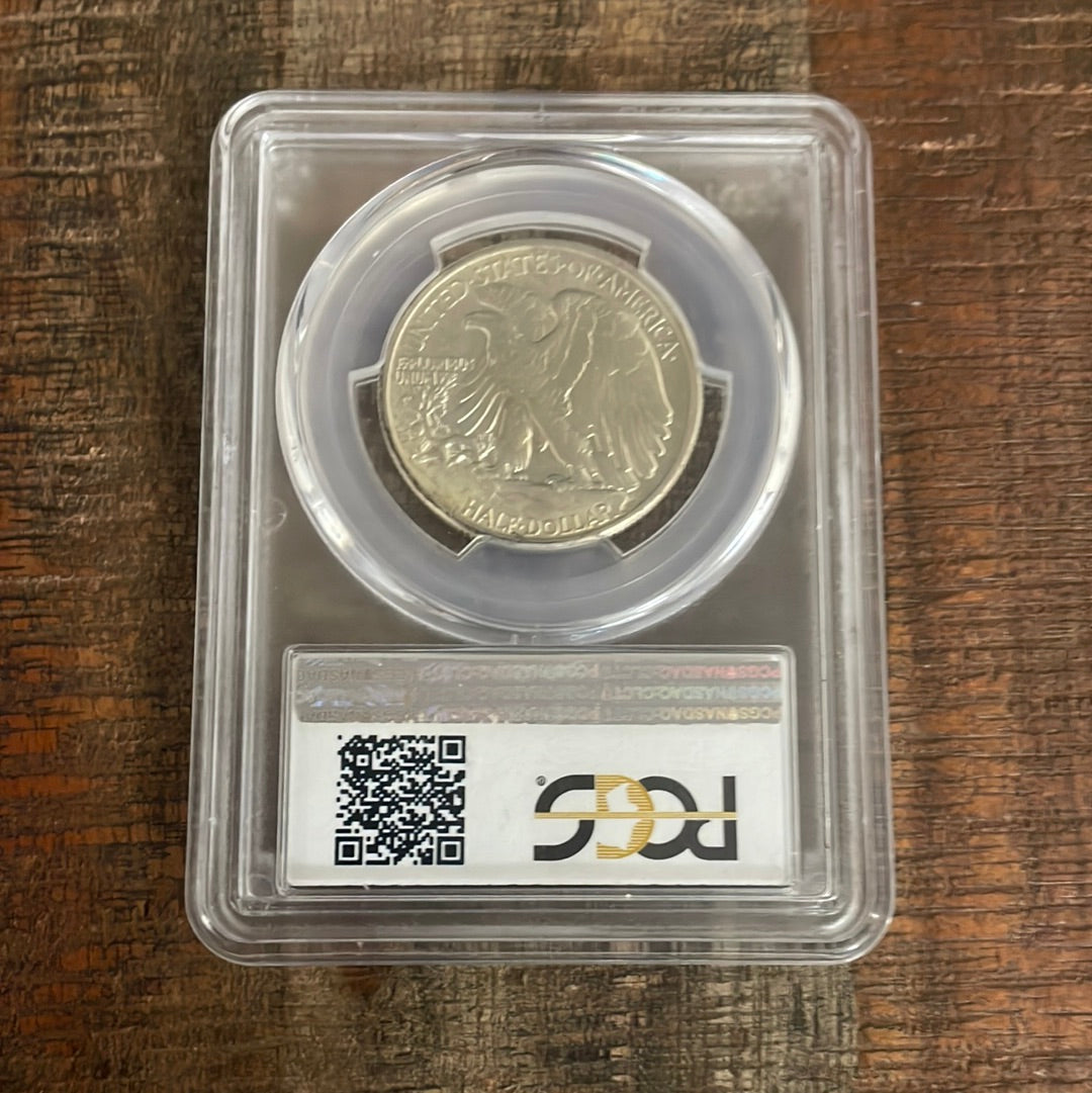 1945 50c Walking Liberty Half Dollar PCGS MS65