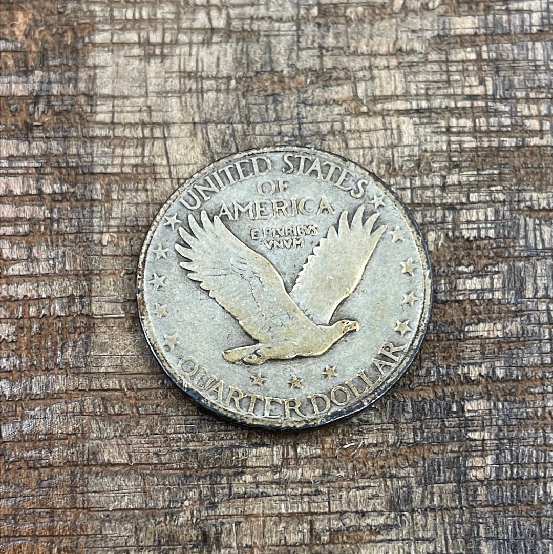 1927 25C US Standing Liberty Quarter