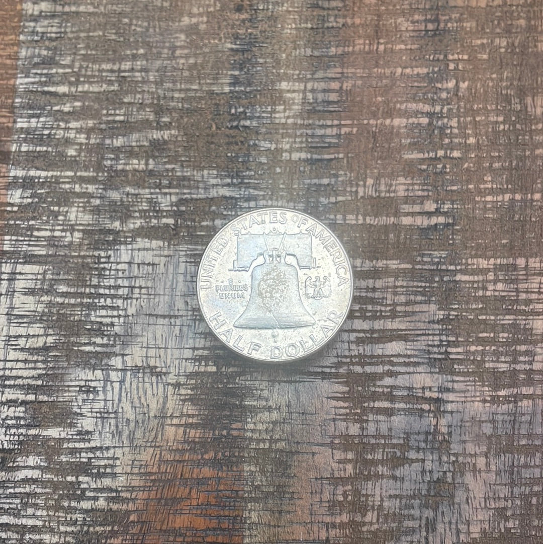 1963-D 50C US Franklin Half Dollar
