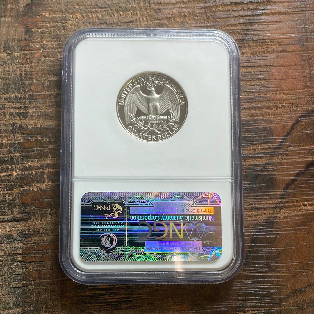 1982-S 25c US Washington Quarter NGC PF69 Ultra Cameo