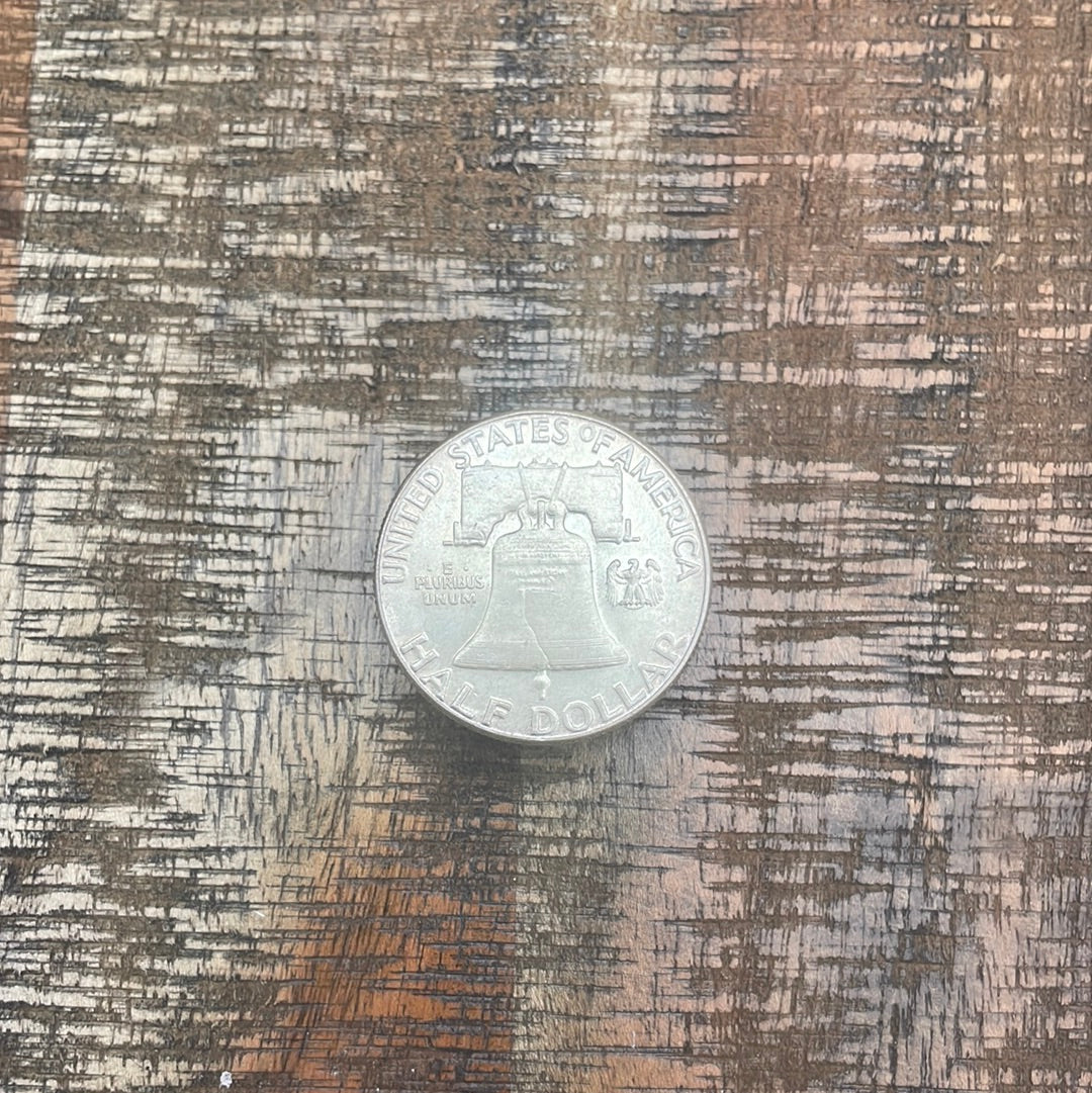 1963 50C US Franklin Half Dollar