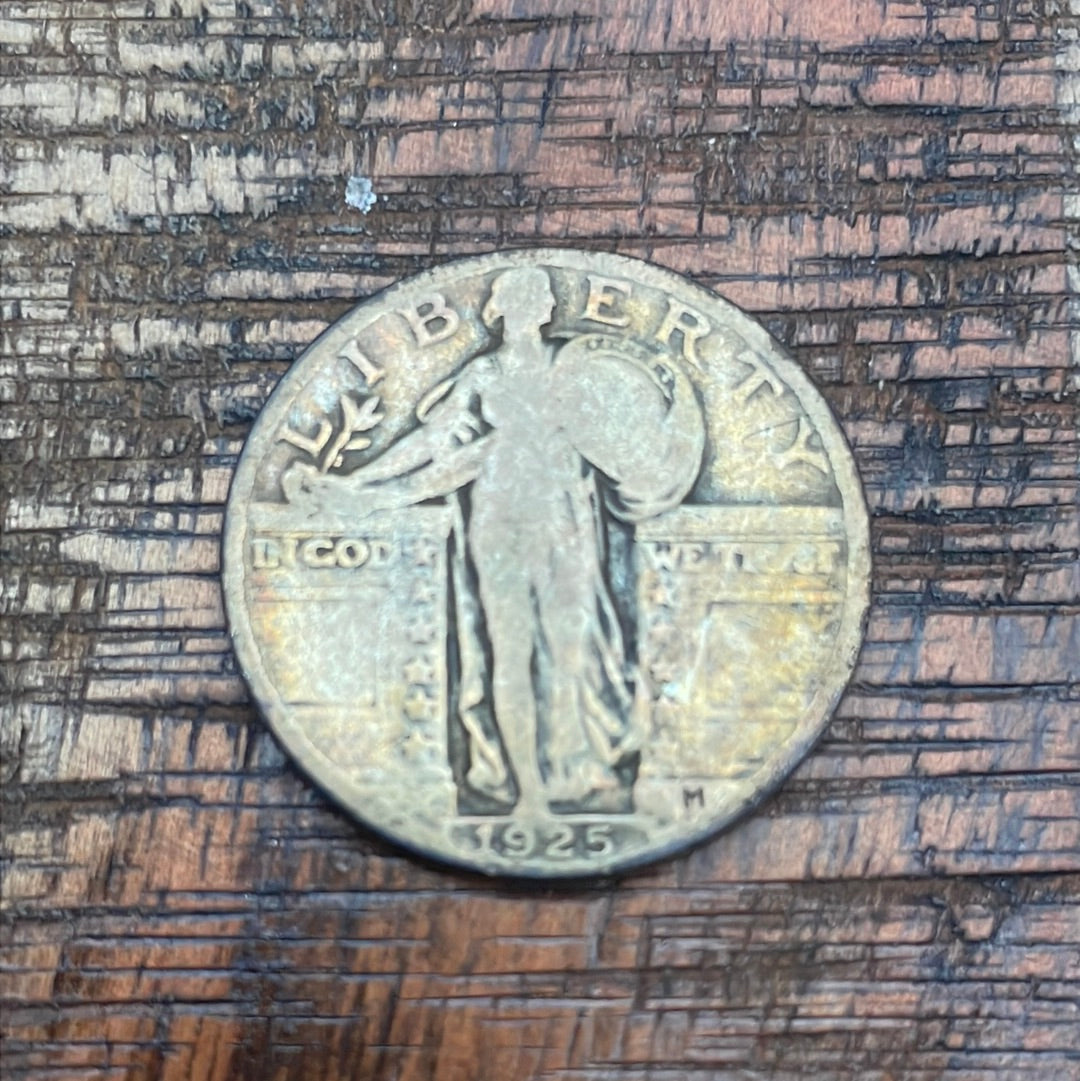 1925 25C US Standing Liberty Quarter
