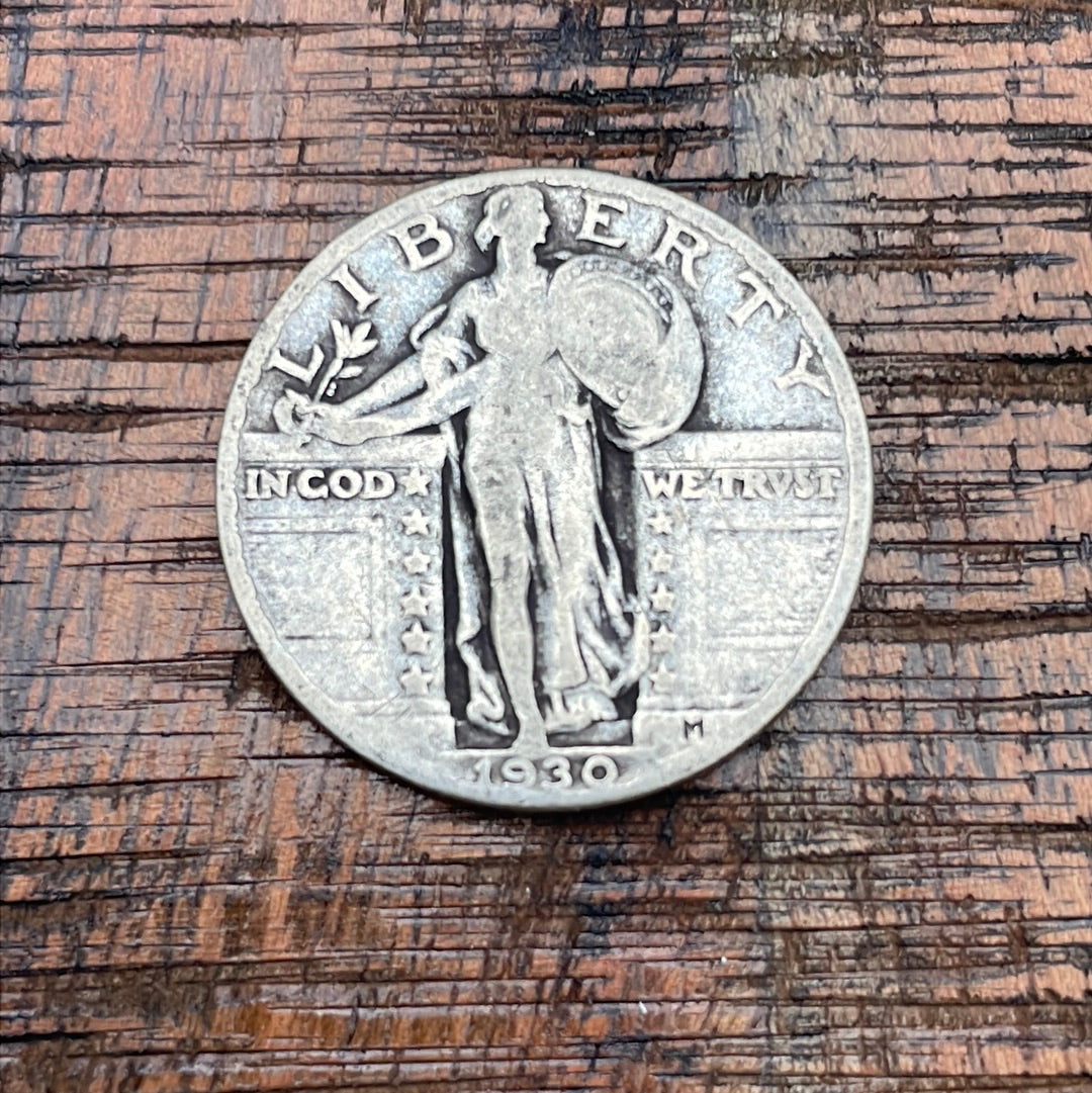 1930 25c. US Standing Liberty Quarter