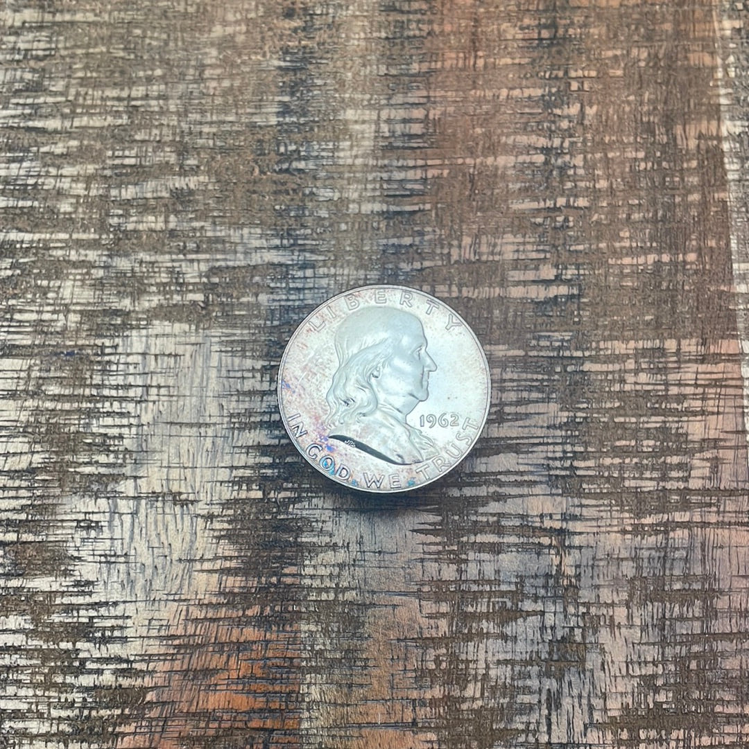 1962 50C US Franklin Half Dollar Proof