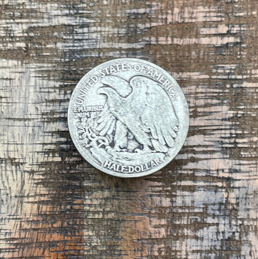 1942 50C US Walking Liberty Half Dollar