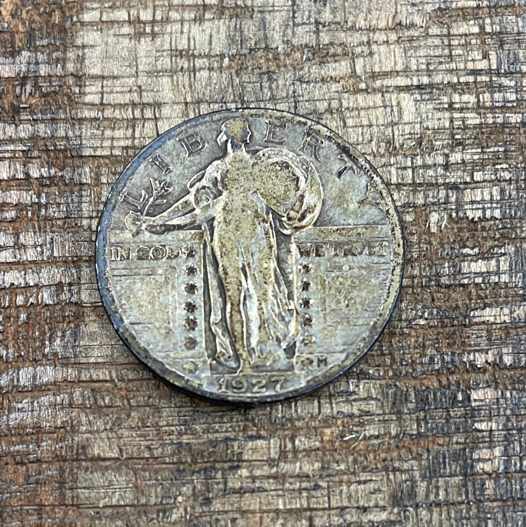 1927 25C US Standing Liberty Quarter