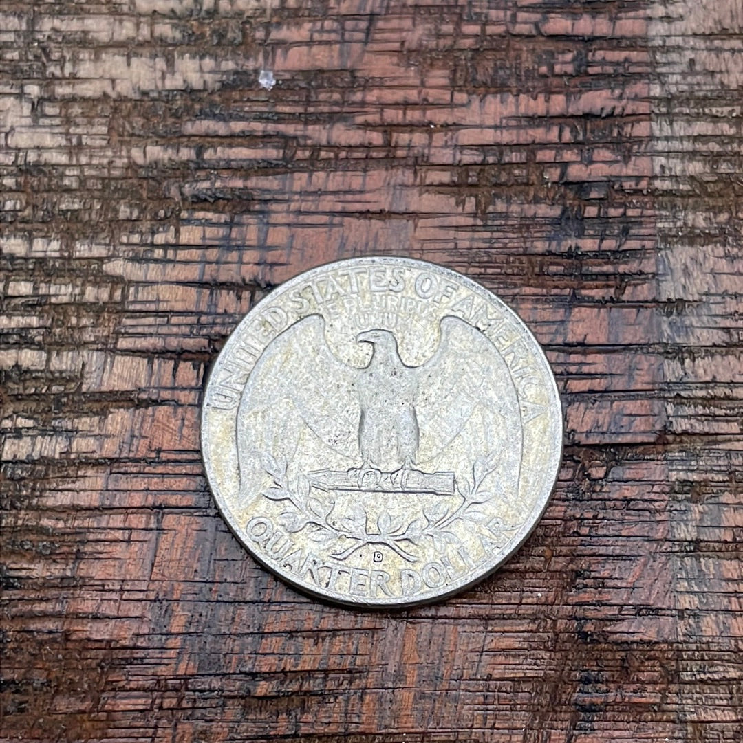 1962-D 25c US Washington Quarter