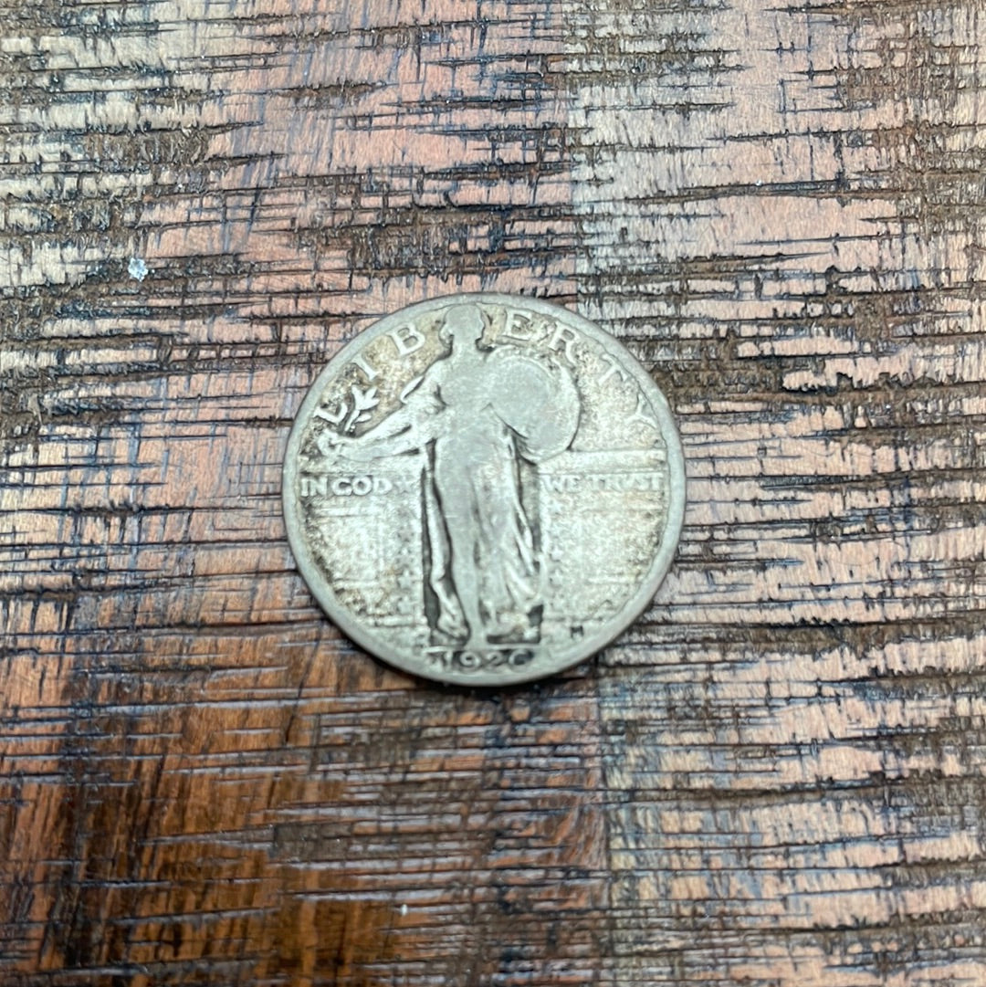 1926 25C US Standing Liberty Quarter