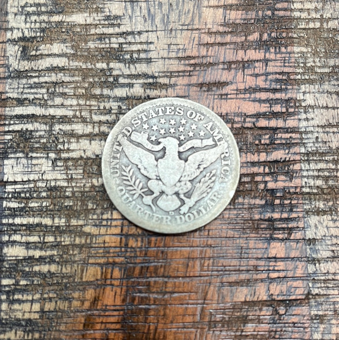 1916-D 25C US Barber Quarter