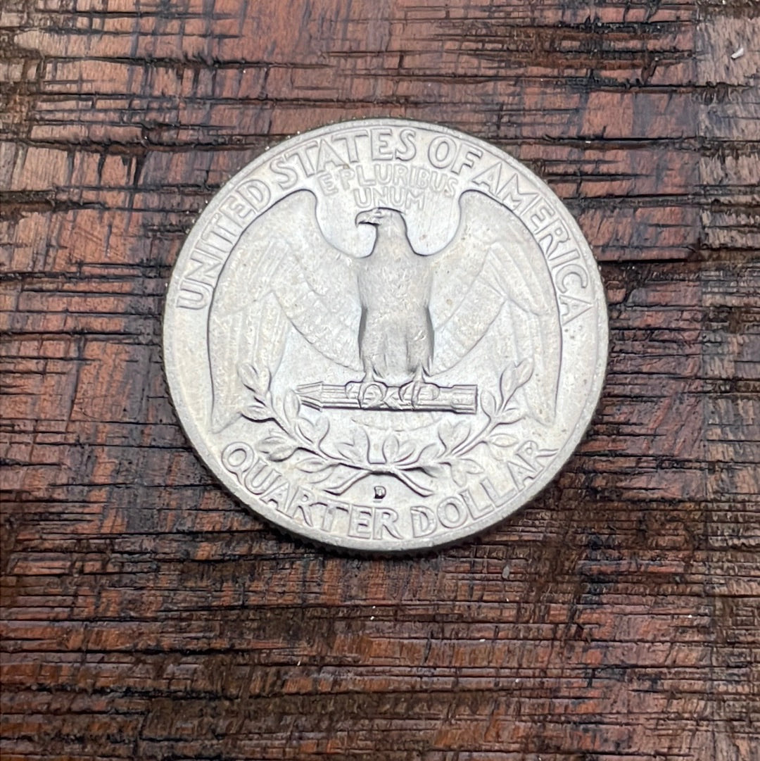 1964-D 25c US Washington Quarter