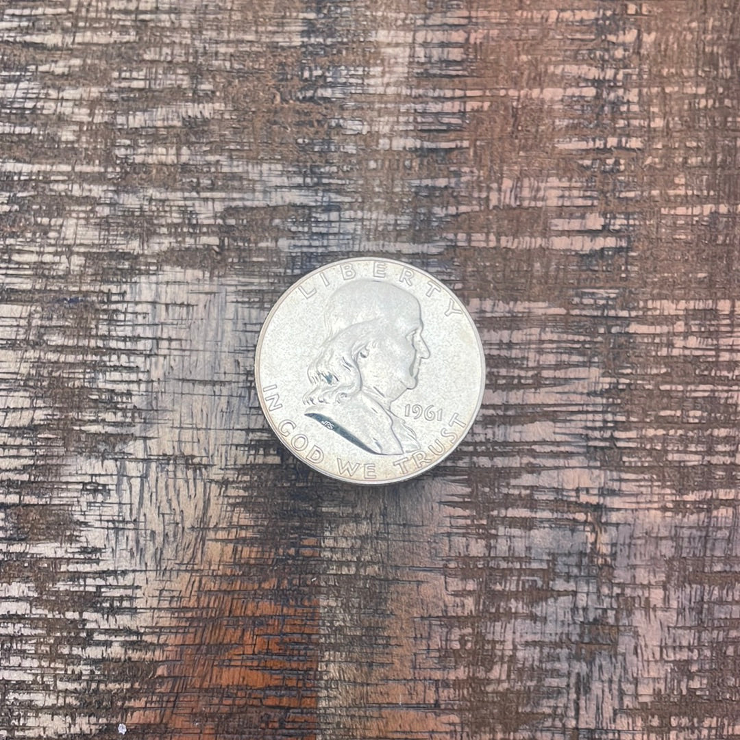 1961 50C US Franklin Half Dollar Proof