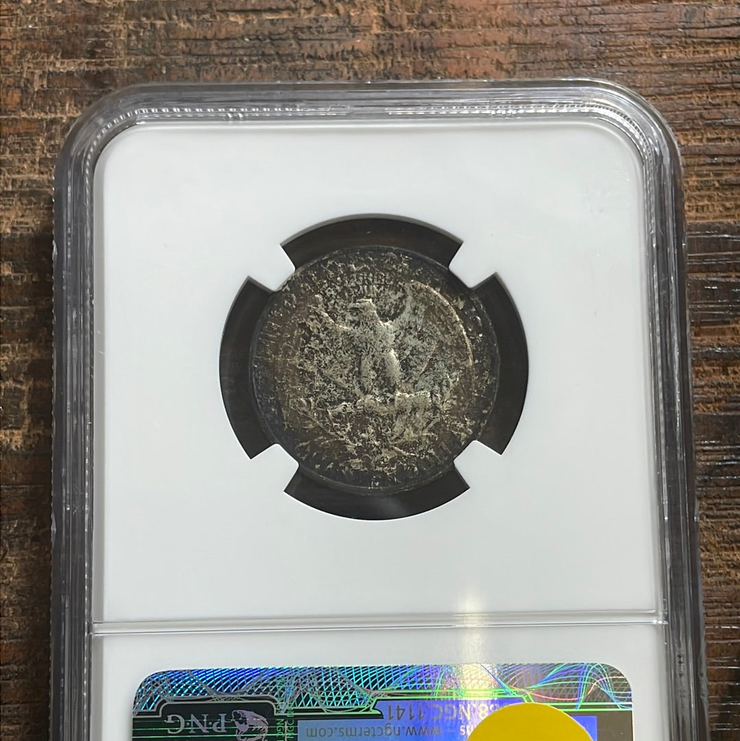 1957-D 25c US Silver Washington Quarter NGC MS 66