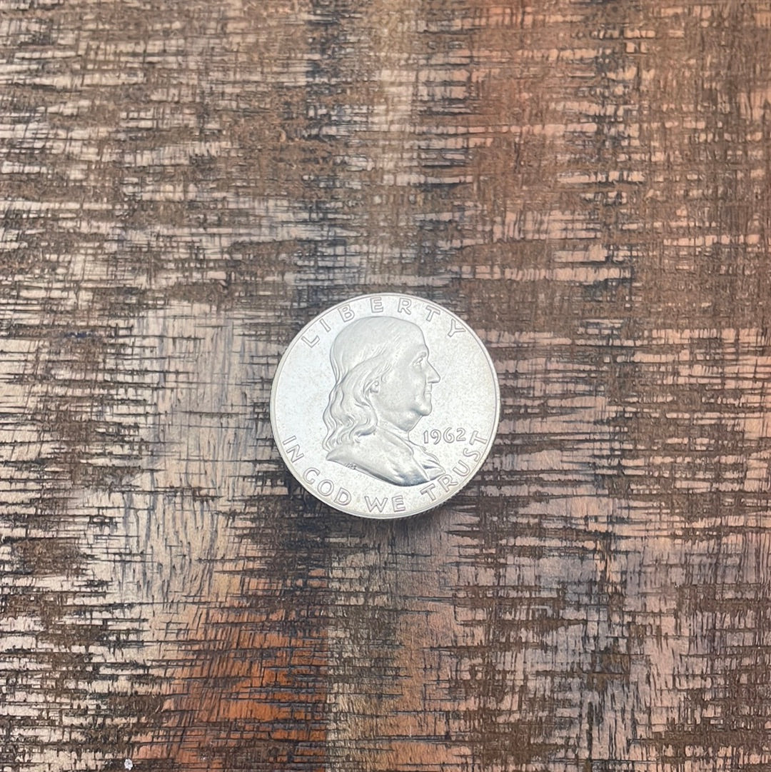 1962 50C US Franklin Half Dollar Proof