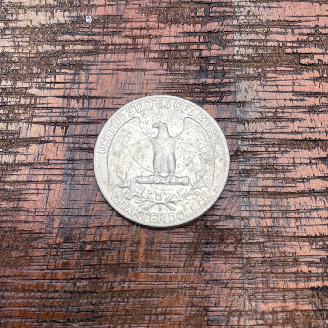1963-D 25c US Washington Quarter