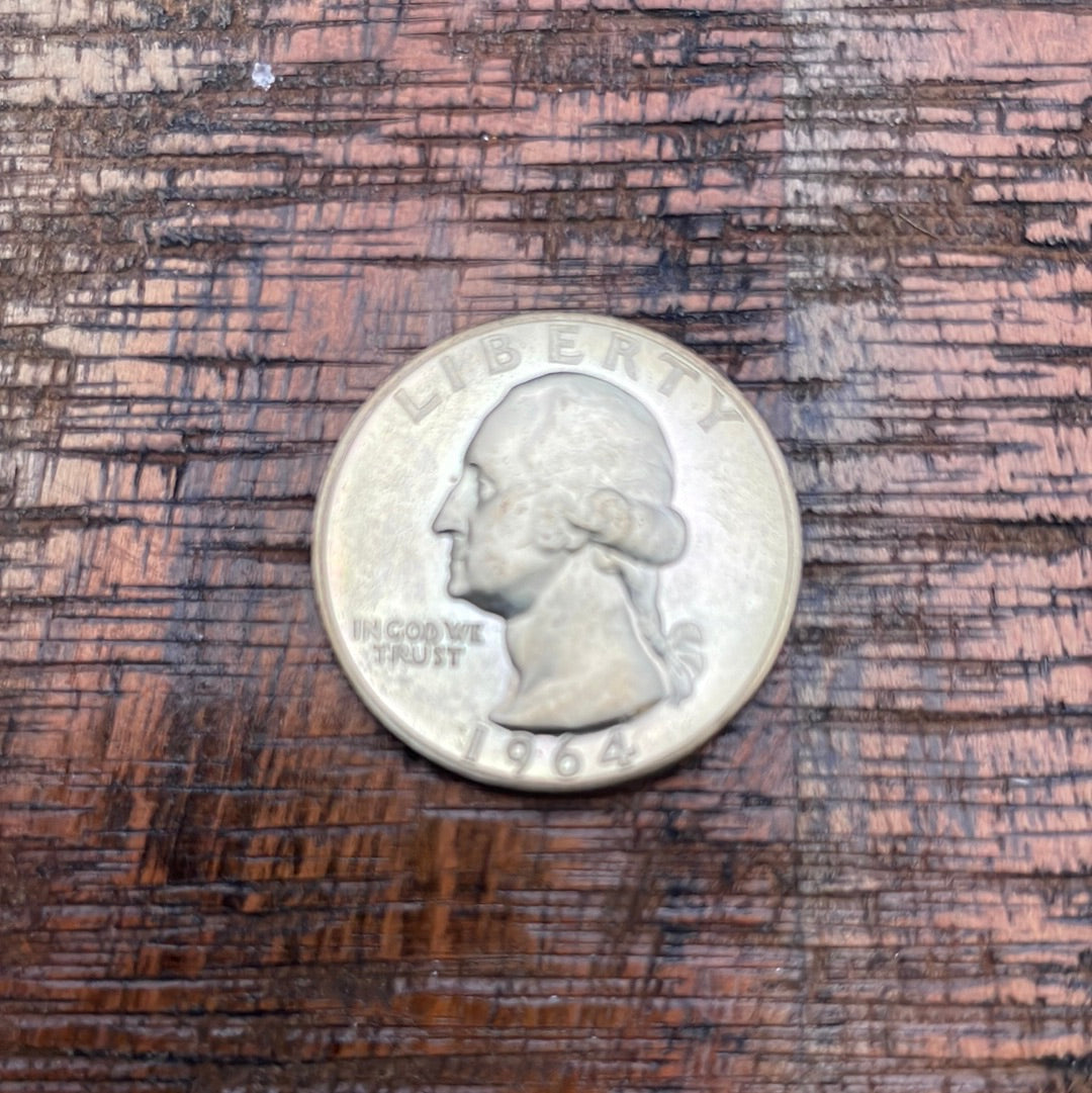 1964 25c US Proof Washington Quarter