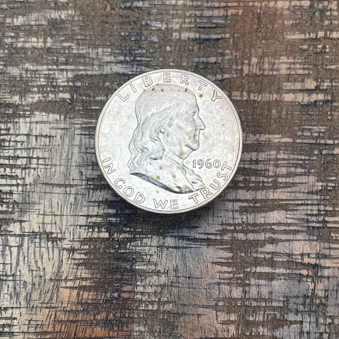 1960 50C US Franklin Half Dollar Proof
