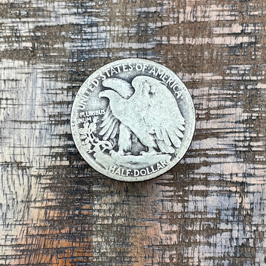 1920 50C US Walking Liberty Half Dollar