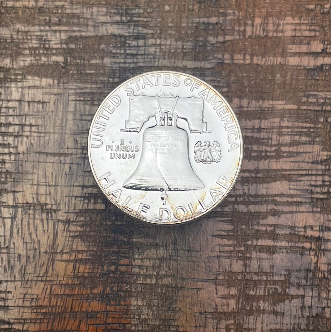 1961 50C US Franklin Half Dollar Proof
