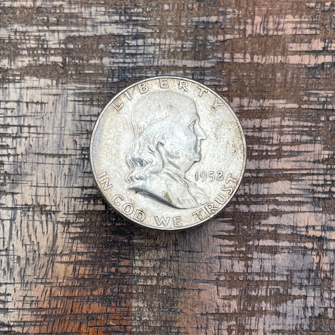 1952 50C US Franklin Half Dollar