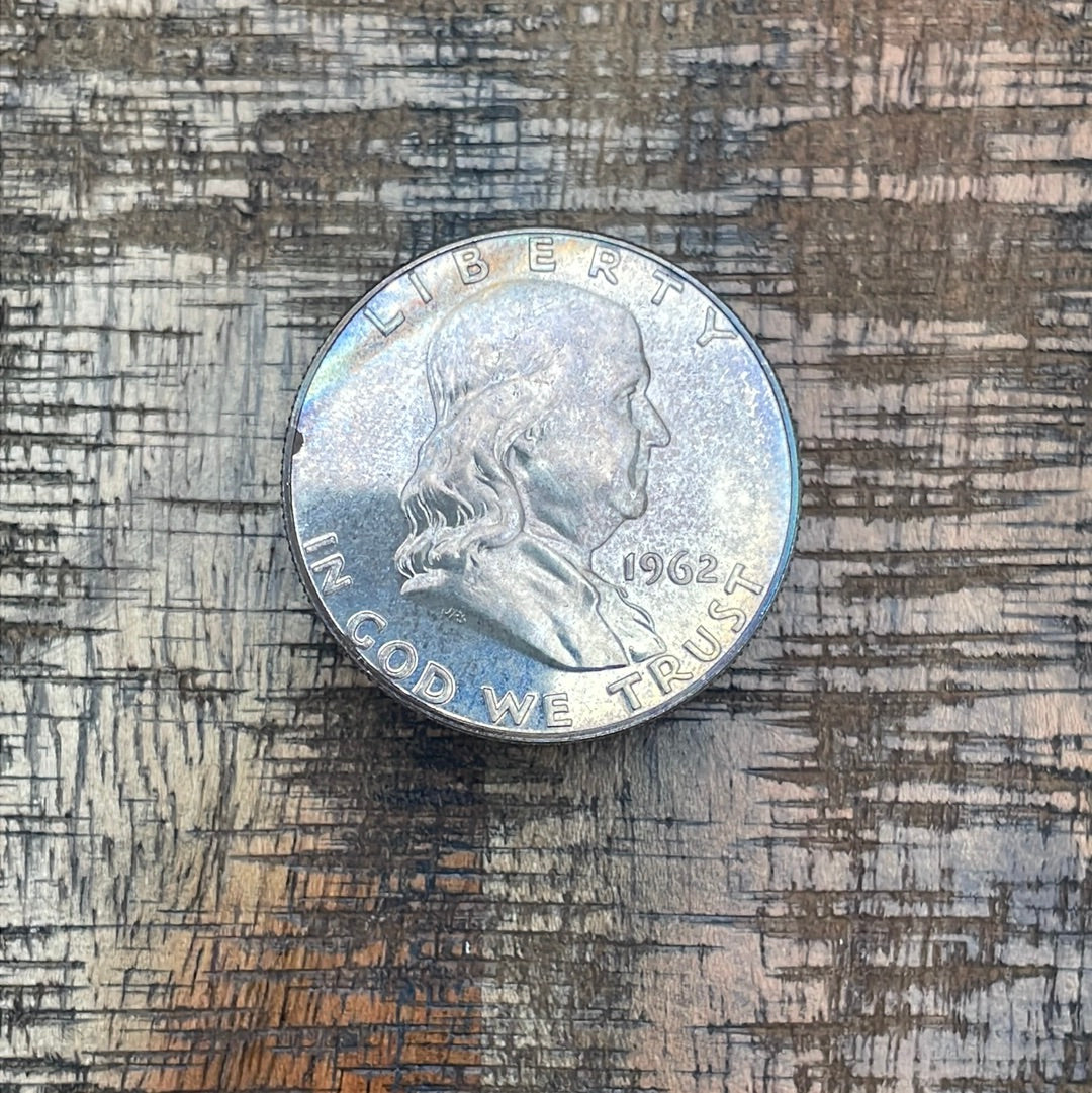 1962 50C US Franklin Half Dollar Proof
