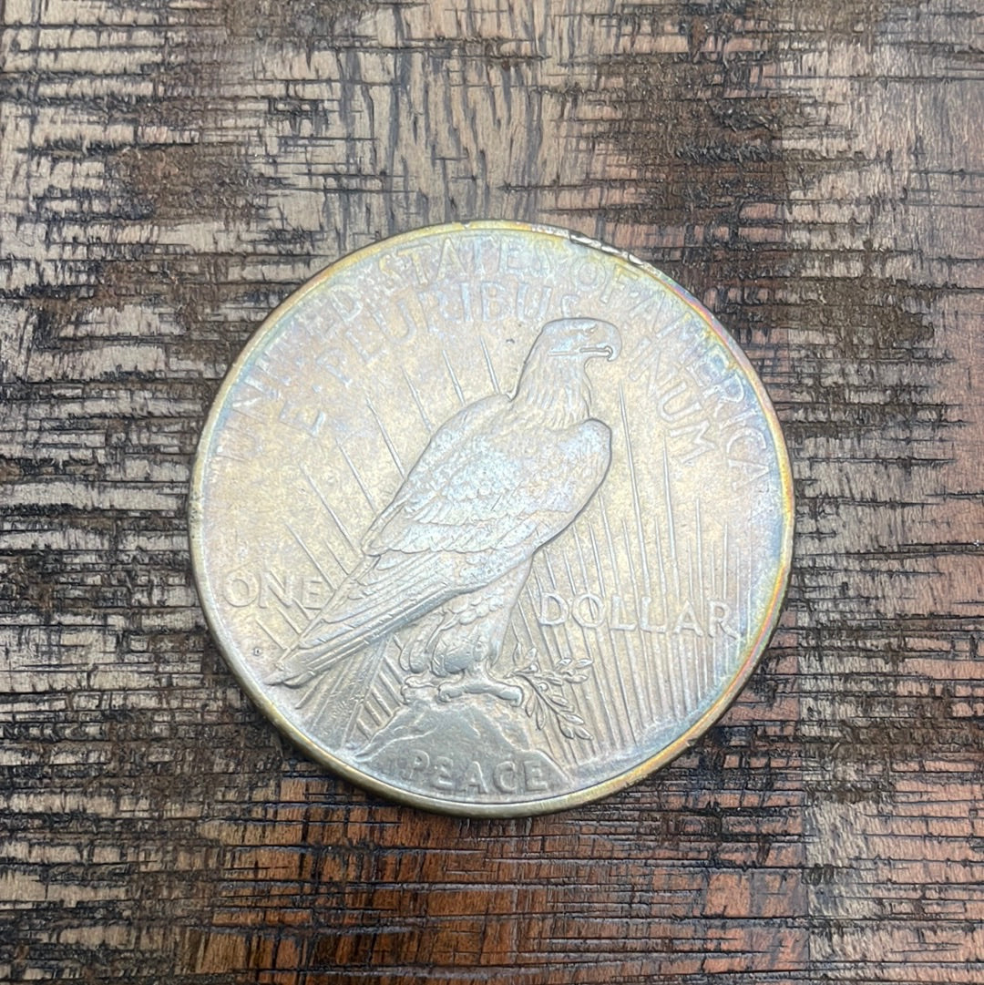 1922-D $1 US Silver Peace Dollar