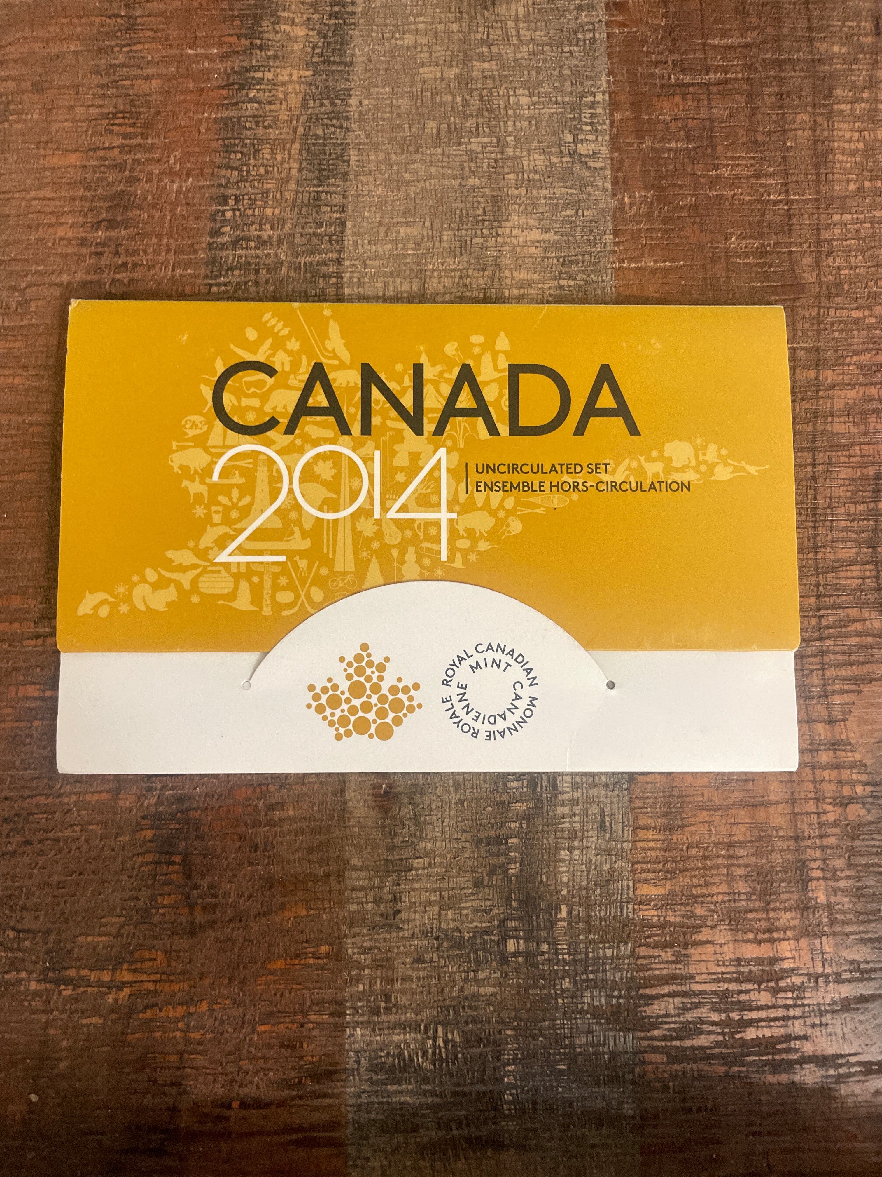 2014 Canada ~ Uncirculated Set ~ Royal Canadian Mint ~ with COA