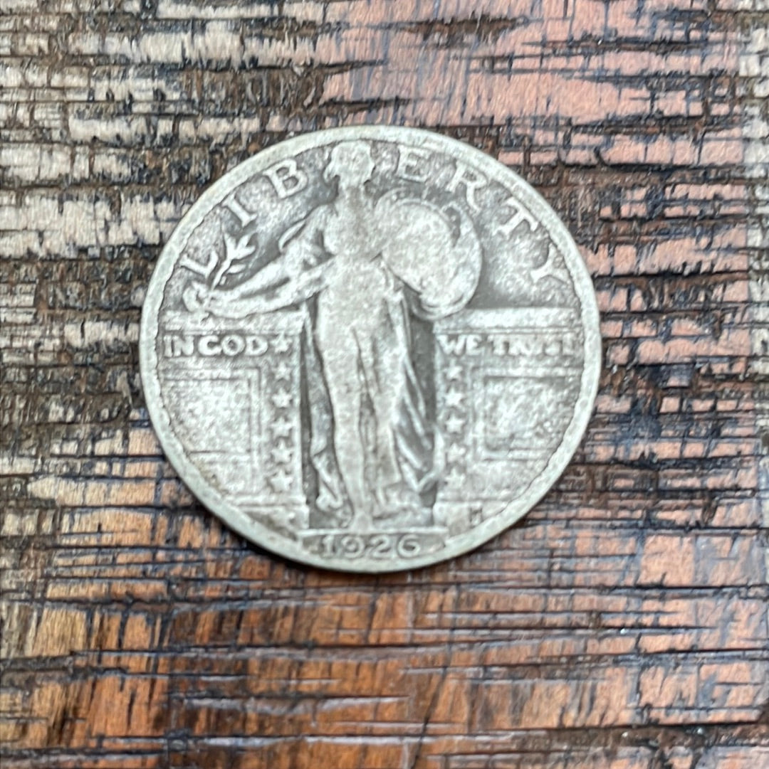 1926 25C US Standing Liberty Quarter