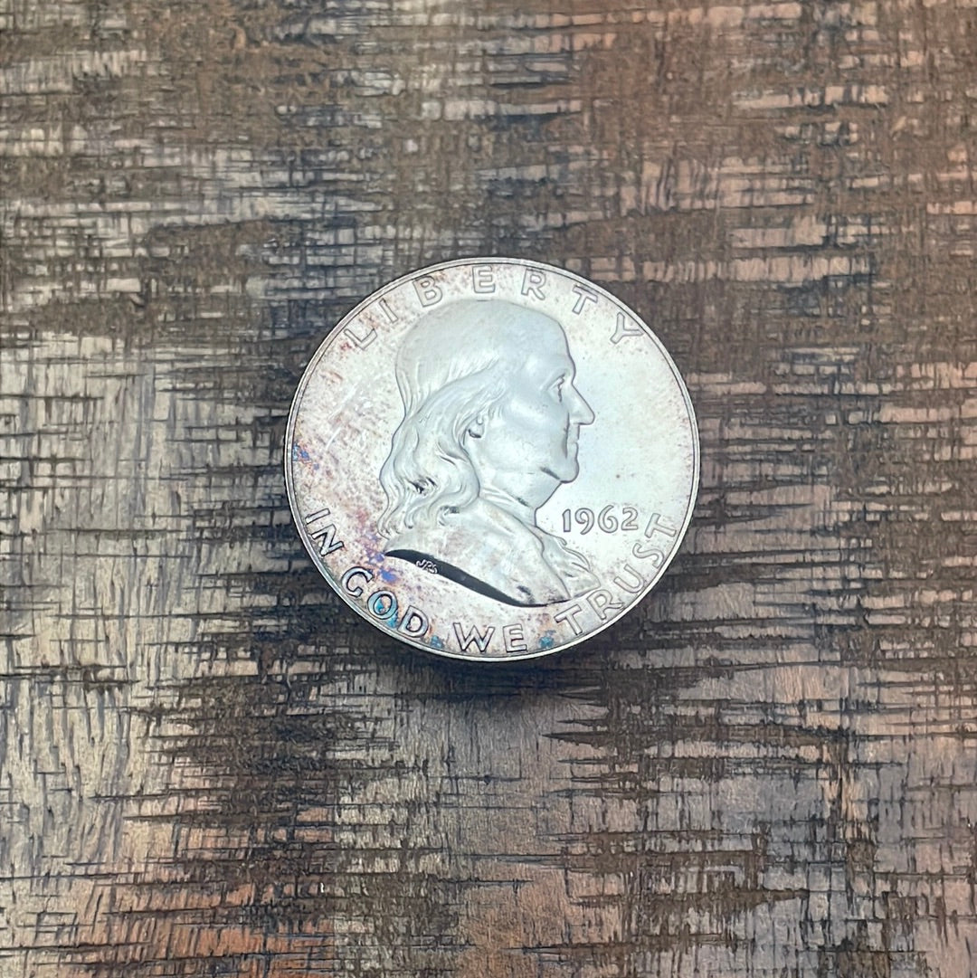 1962 50C US Franklin Half Dollar Proof