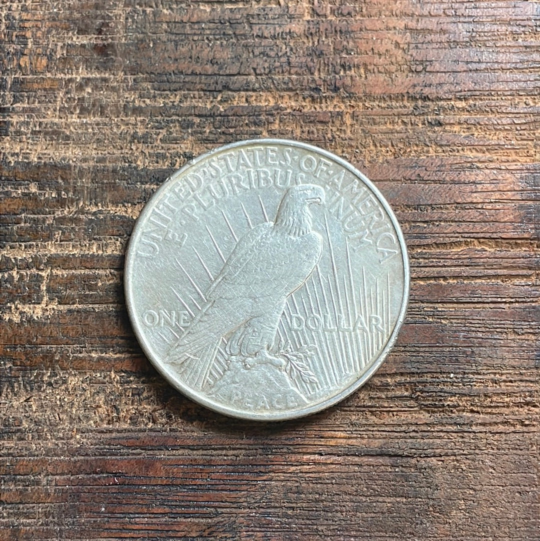1922 $1 US Silver Peace Dollar