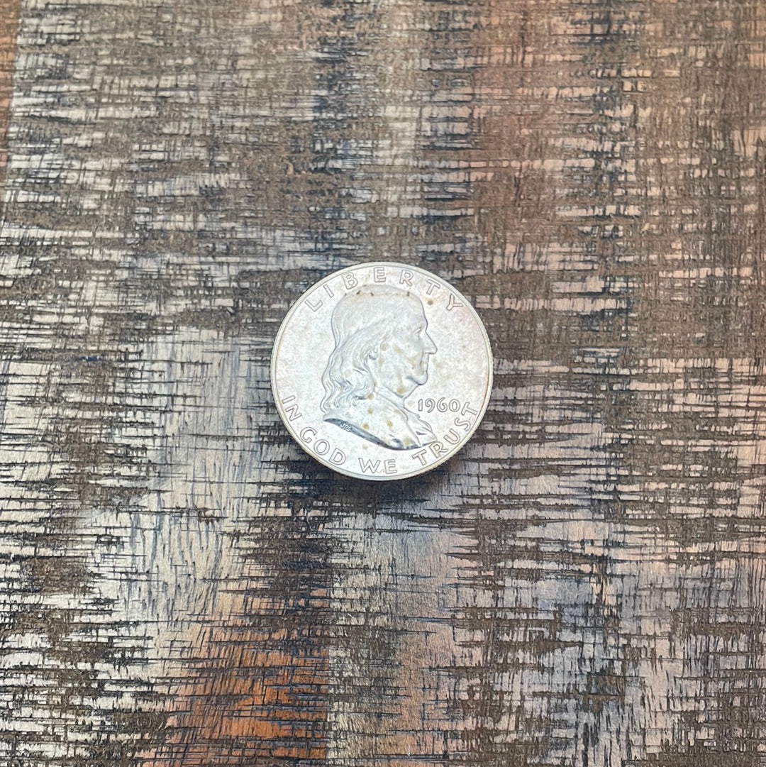 1960 50C US Franklin Half Dollar Proof